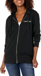 Женская толстовка Calvin Klein Structure Lounge с застежкой-молнией, Black