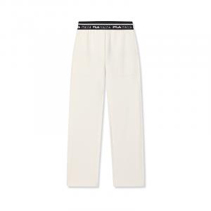 FILA Вязаные спортивные штаны женские белые