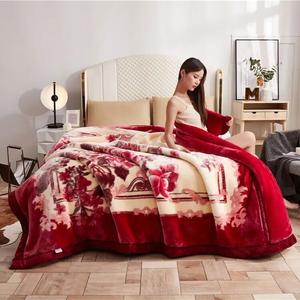 Fuanna Одеяло 200х230 см, двойное утепление, вес 5 кг, цвет Hanmeixuekai