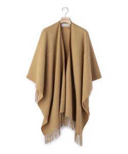 шерстяное пончо