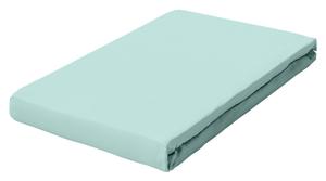 Простыня Schlafgut светло-голубой, 120-130/200-220 см