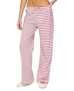 Лейкен Полосатые Брюки Микс Edikted, розовый