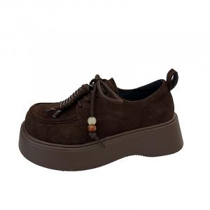 Туфли Casual Shoes Women's Dawei's house, Dark Brown