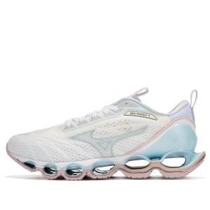 Кроссовки prophecy 11 shock absorption breathable blue pink Mizuno, голубой