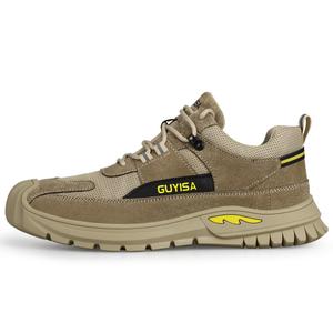 Кроссовки Safety & Protective Shoes Unisex Low top GUYISA, Light Brown