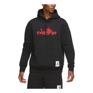 Толстовка Air Jordan AJ4 Fleece Stay Warm Pullover Black, черный