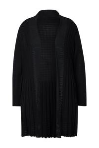 Вязаный кардиган MIAMODA, черный