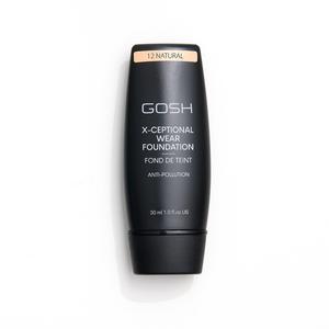 Тональный крем для лица x-ceptional wear Gosh Copenhagen, 12 natural, объем 30 мл