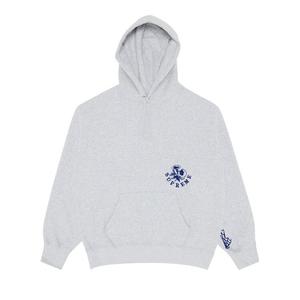 Толстовка Supreme Wild Embroidered Hooded Sweatshirt Ash Grey, серый