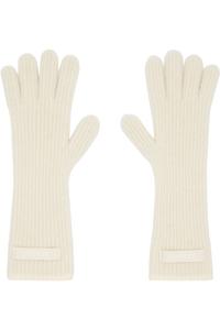 Перчатки La casa 'the gros grain' Jacquemus, Off-White