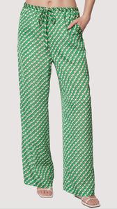 Брюки Giselle в зеленом мульти LOST + WANDER