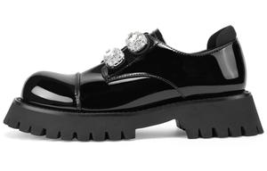 Лоферы женские черные MIO