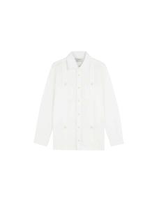 Рубашка на пуговицах классического кроя Scalpers, белый