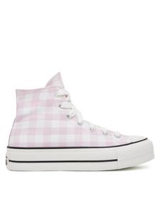Тканевые кроссовки Chuck Taylor All Star Lift Platform Gingham A13663C Converse, розовый