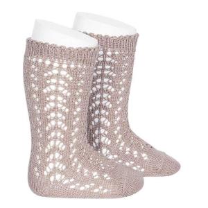 Детские ажурные гольфы Condor Pearl для детей от 4 до 11 лет, идеально подходят для выпускных и церемоний поступления.