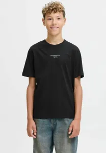 Футболка с принтом gedruckt Jack & Jones Junior, Black
