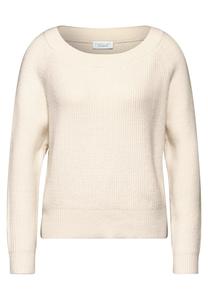 Базовый свитер Street One Studio Sweater, белый