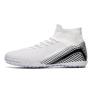 Футбольные бутсы для детей и подростков, противоскользящие, износостойкие, легкие, с амортизацией HBRK, белый