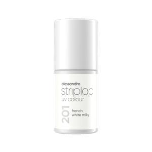 Лак для ногтей striplac uv colour Alessandro, french white milky, объем 6.5 мл