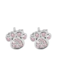 Adeliás Серьги для девочек - серьги-гвоздики из серебра 925 пробы с кубическим цирконием в серебряной оправе