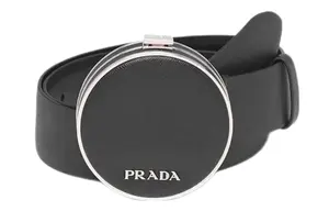 Ремень женский Prada Leather Belts, черный