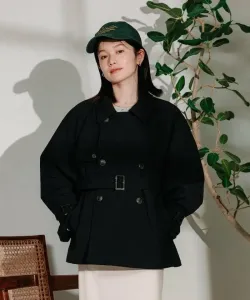 Нейлоновый короткий тренч 25SS Freak'S Store, цвет Black