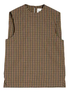 Шерстяной топ JIL SANDER, коричневый