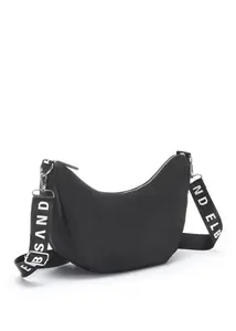Сумочка Elbsand, сумка-хобо, сумка через плечо, мини-сумка, сумка с ручкой VEGAN, черный