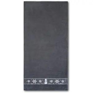 Полотенце для душа Снеговик Сделано в Германии Dyckhoff, графит