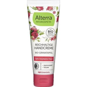 Насыщенный органический крем для рук с гранатом Alterra NATURKOSMETIK, 75 ml