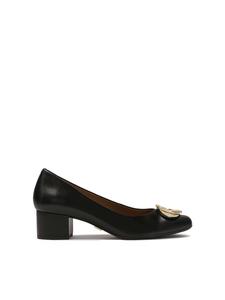 Черные туфли-лодочки Kazar