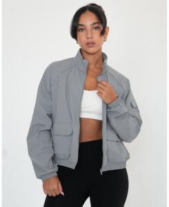 Женская нейлоновая ветровка-карго Rebody Active, Stone