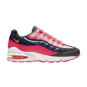 Кроссовки Nike Air Max 95 GS 'Purple Racer Pink', розовый