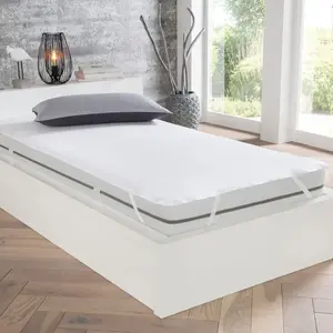 Чехол для матраса PURE Aktiv soft, дышащий, мягкий и гибкий Ibena, белый