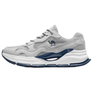 Мужские низкие походные ботинки Abrasion Resistant Slip Resistant CAMEL, серый синий