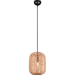 Подвесной светильник TRIO Leuchten Runa E27 Trio Leuchten, черный