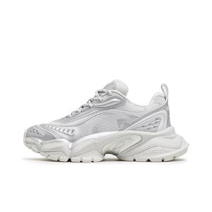 Champion Женские кроссовки Tooth Shark 2.0 Balance Low Top Chunky, серебристо-белые/фотоново-серые