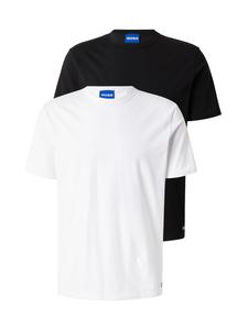 Футболка HUGO Naolo, Black/White