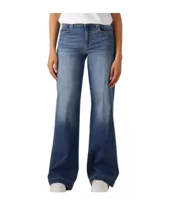 Аутентичные расклешенные джинсы для женщин Liu Jo, синий