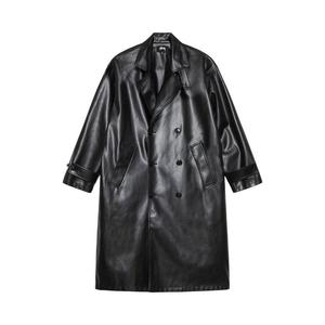 Пальто Stussy Double Breasted Trench Coat, Black