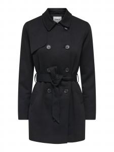 ONLY Межсезонное пальто 'ONLSEDONA VALERIE' в черном цвете