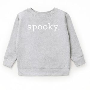 Свитшот с принтом Spooky typewriter The Juniper Shop, Heather Grey