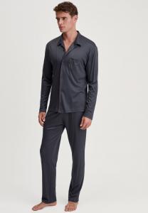 Пижамный комплект Calida SET DURCHGEKNÖPFT, Anthrazit/Anthracite