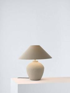 Бумажный абажур для настольной лампы с коническим плафоном John Lewis, Natural