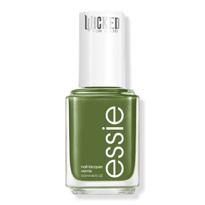 Лимитированная серия essie x Wicked: Лак для ногтей салонного качества For Good Essie, my future is unlimited (olive green with yellow undertones and a cream finish)