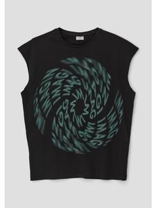 s.Oliver Футболка черного цвета (9999)