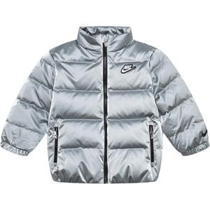 Детская пуховая куртка Nike, металлическое серебро