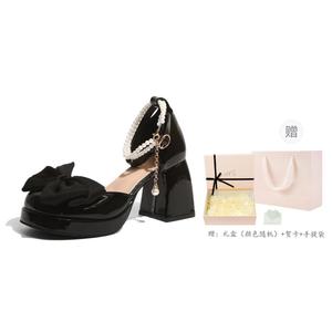 Женские туфли на высоком каблуке Xingdiman черные, розовые