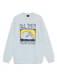Толстовка Phoenix Mountain с принтом PS Paul Smith, синий