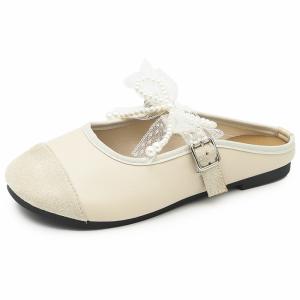 Нескользящие сандалии с закрытым носком для женщин WUJI, Beige